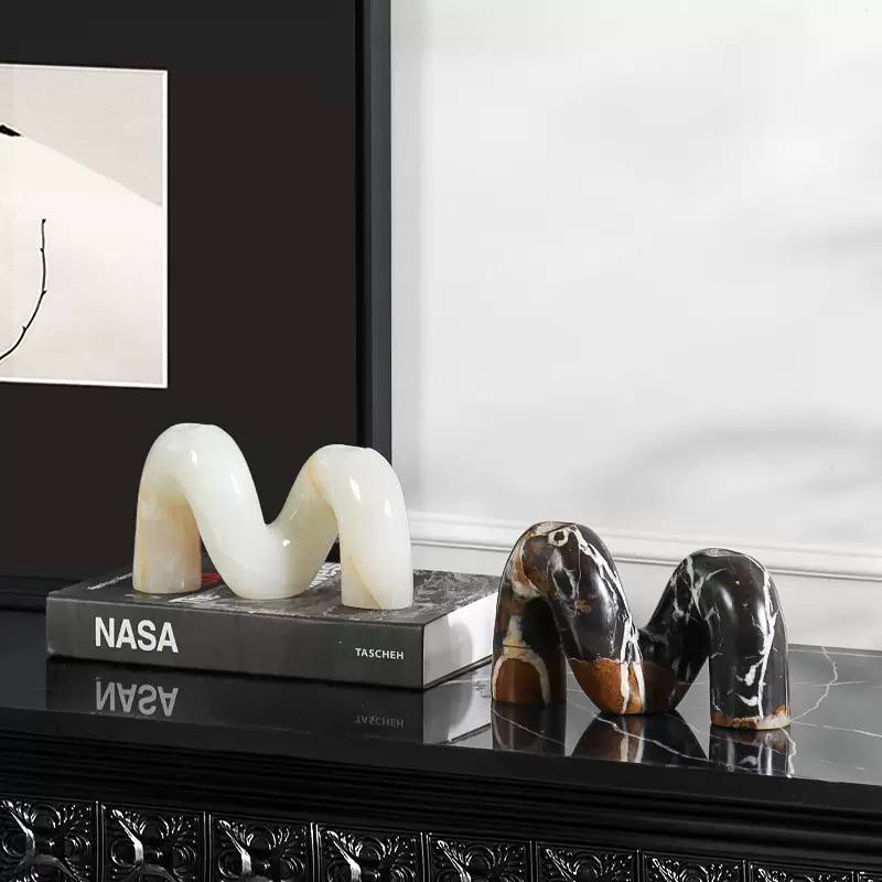 Подсвечник мраморный Меандр