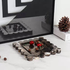 Поднос мраморный Fleur 20 см