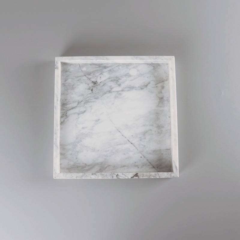 Поднос мраморный Frame 25 см