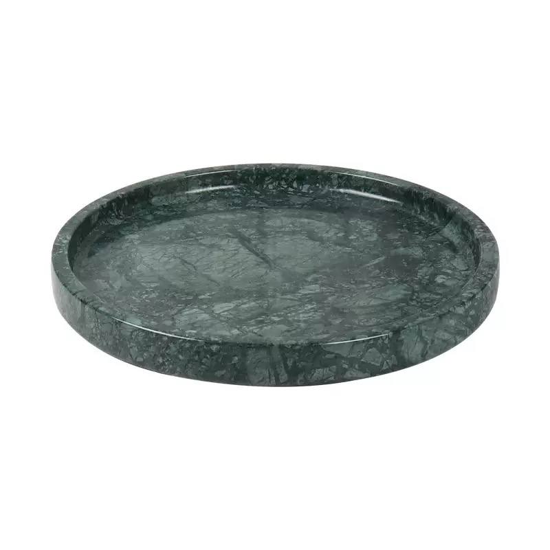 Поднос мраморный Emerald Ø25 см
