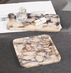 Поднос мраморный Caramel 20 см