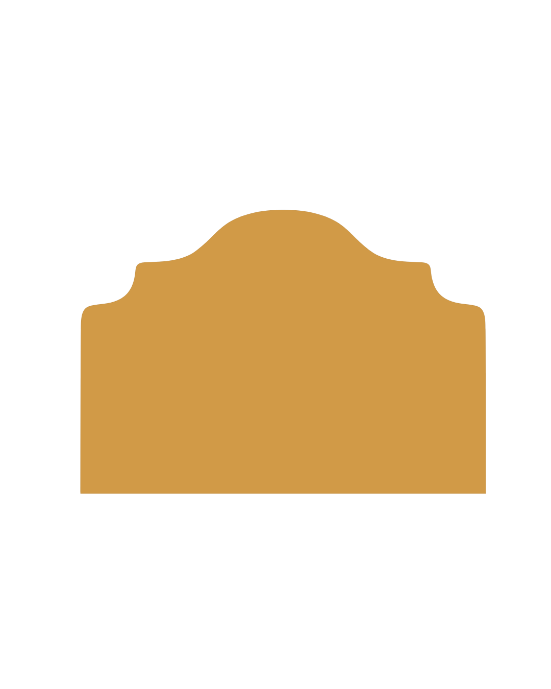 Изголовье в ткани Mandana by Clarke & Clarke