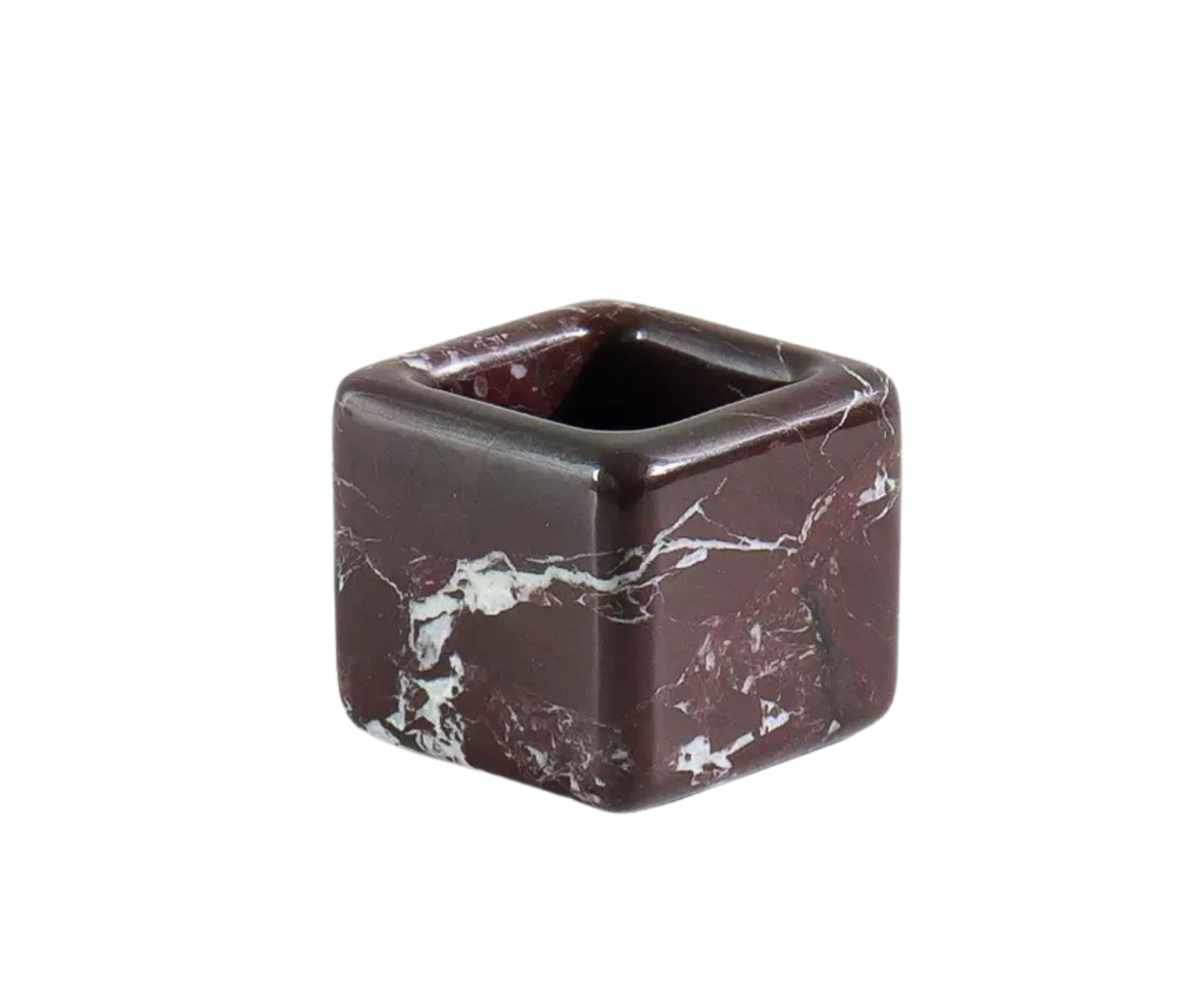 Подсвечник мраморный Сube 9 см
