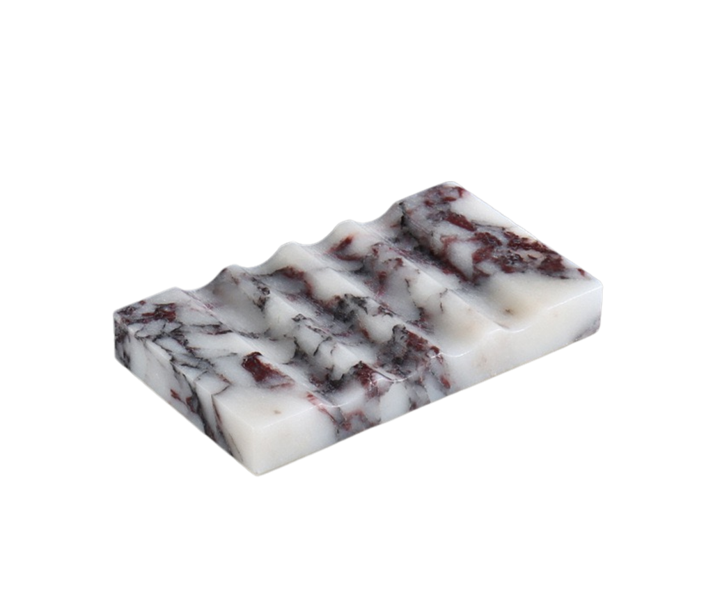 Мыльница мраморная Wave 12 см