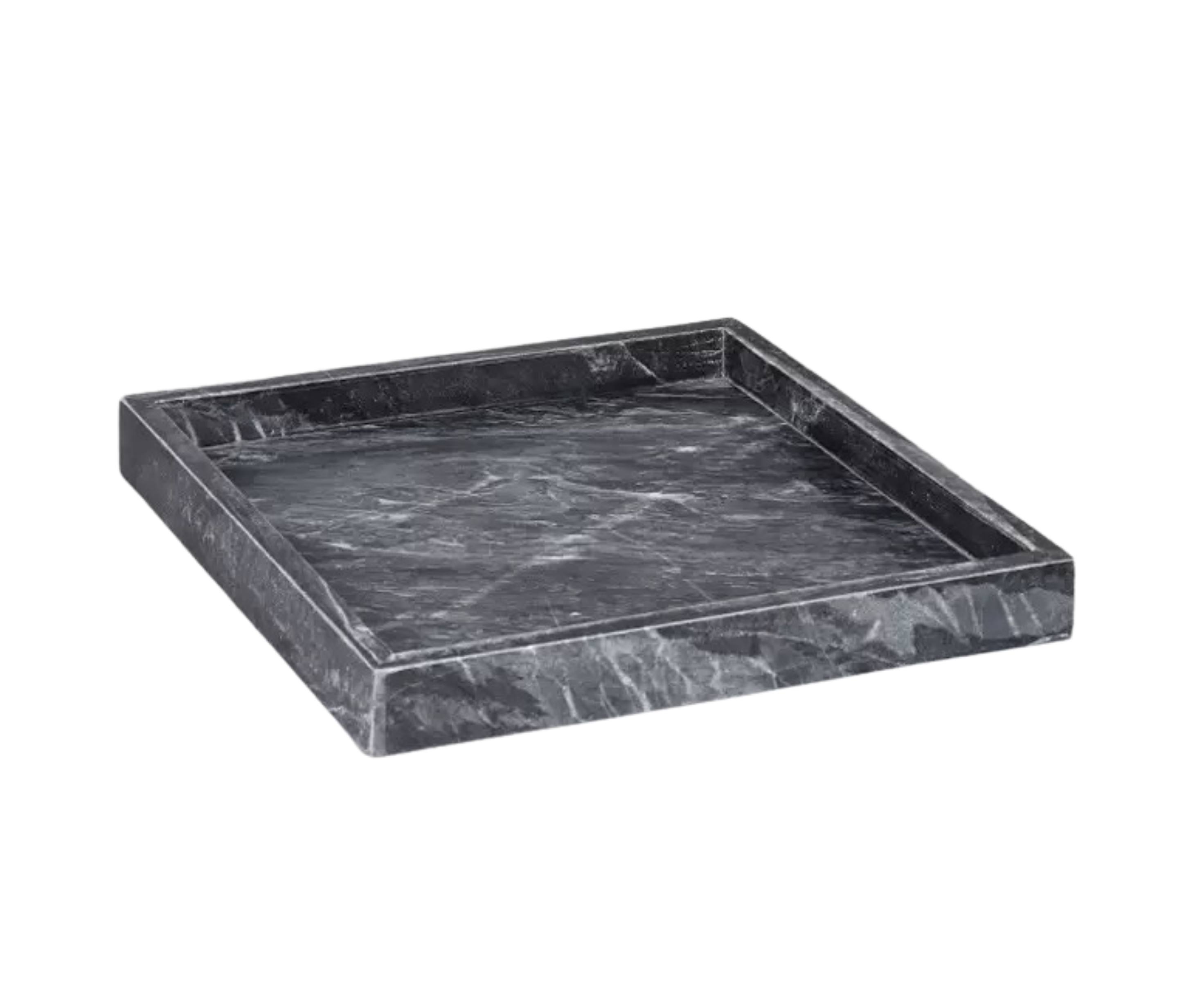 Поднос мраморный Frame 25 см