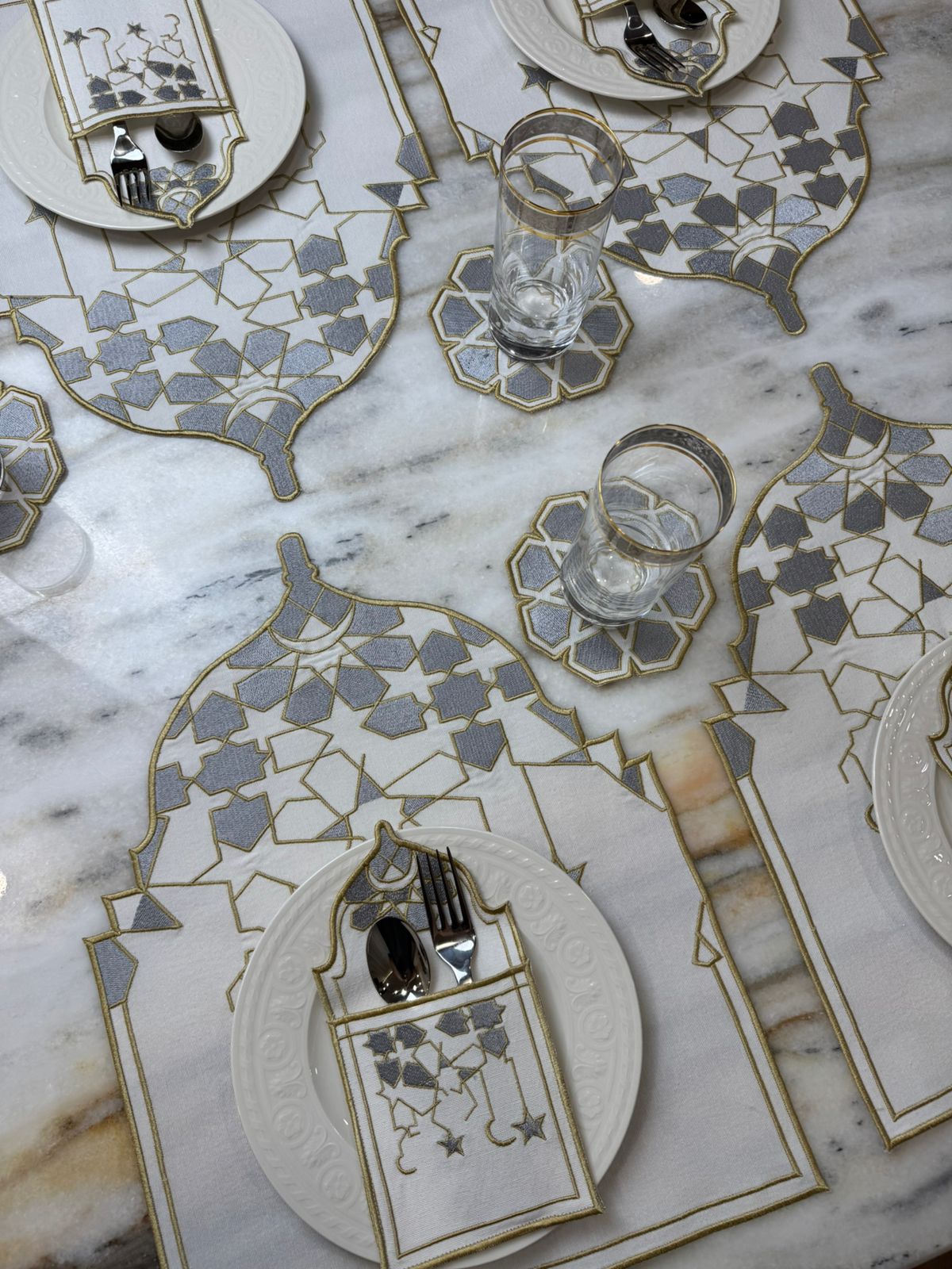 Сервировочный набор Kumis Meshit на 2 персоны из 6 предметов