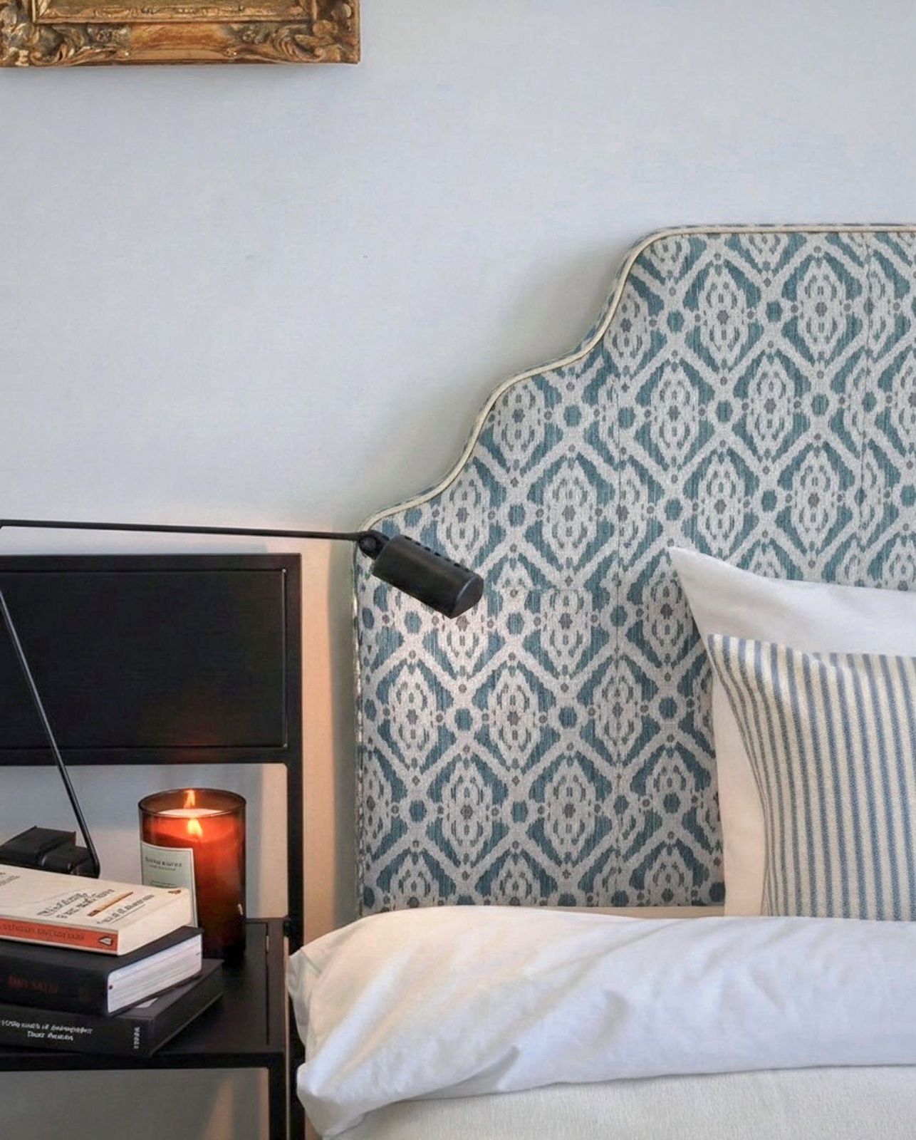 Изголовье в ткани Ikat Medina