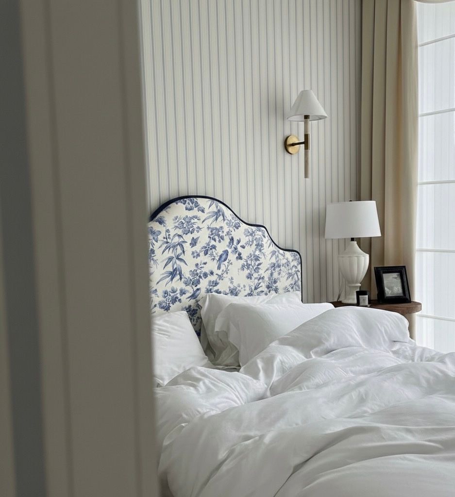 Изголовье в ткани Amelia Linen