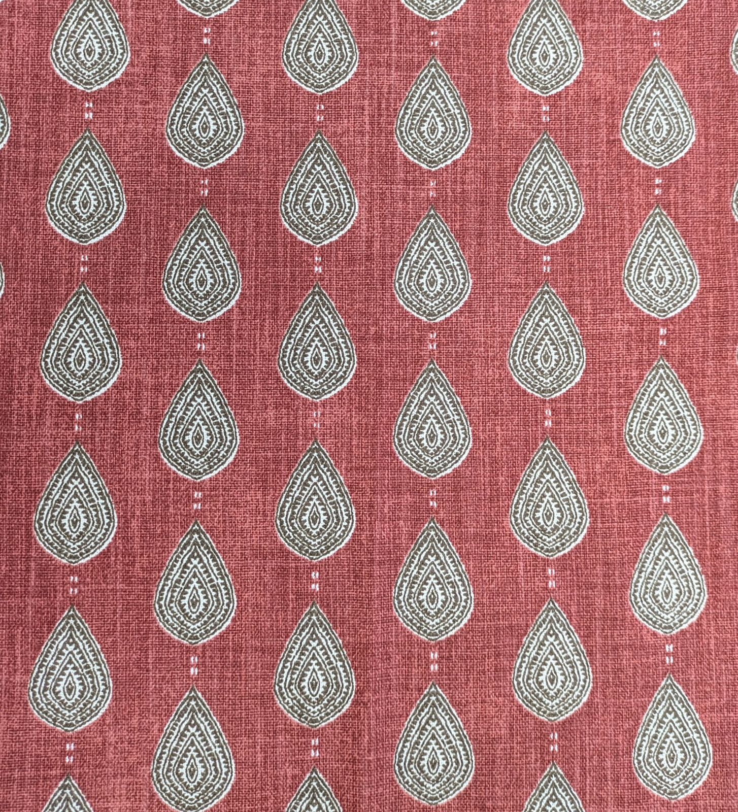 Изголовье в ткани Indo Pimento by  ILIV