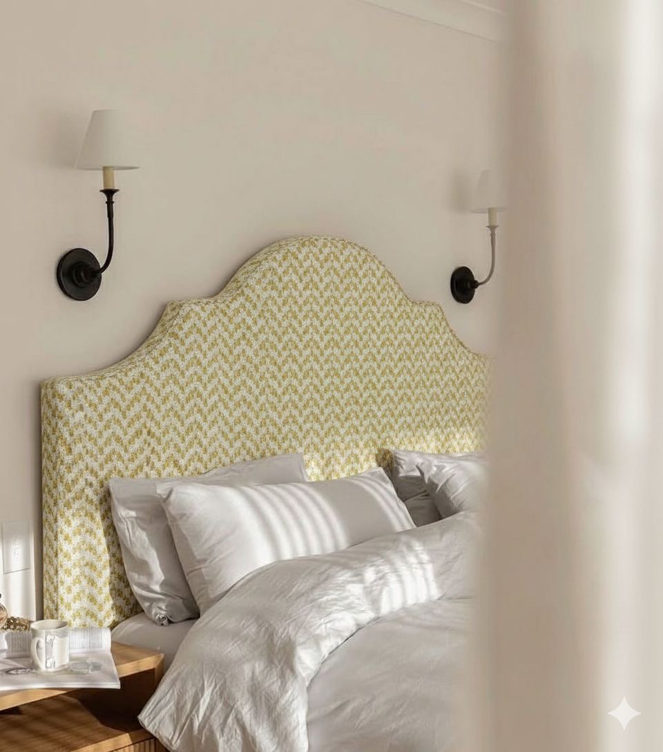 Изголовье в ткани Giacomo Olive by Studio G