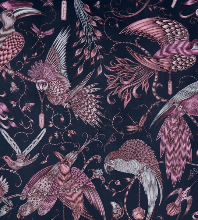 Изголовье в ткани Audubon Velvet